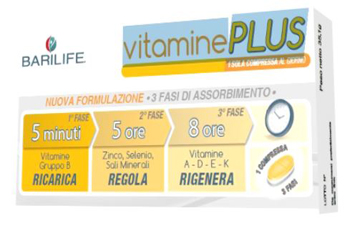 BARILIFE VITAMINE PLUS 30 COMPRESSE TRIFASE - Pharmaleader