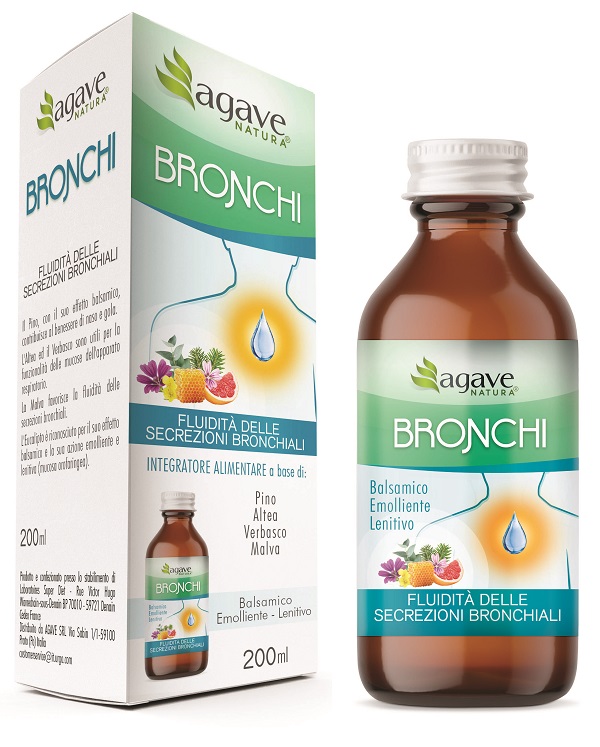 AGAVE NATURA SCIROPPO BRONCHI 200 ML - Pharmaleader