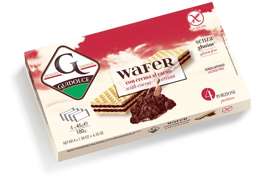 WAFER CON CREMA AL CACAO 4 PORZIONI X 45 G - Pharmaleader