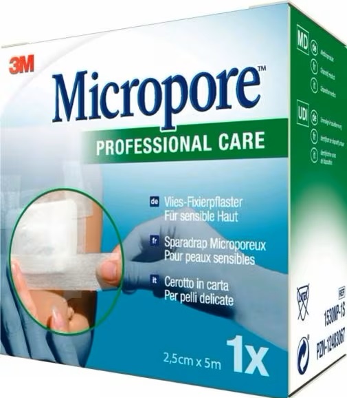 CEROTTO IN CARTA MICROPORE SURGICAL TAPE M5X25MM REFILL - Pharmaleader