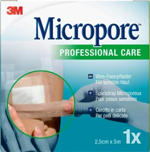 CEROTTO IN CARTA MICROPORE SURGICAL TAPE M5X25MM DISPENSER - Pharmaleader