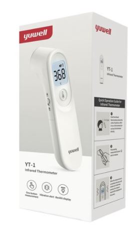 TERMOMETRO INFRAROSSI YT-1 1 PEZZO - Pharmaleader