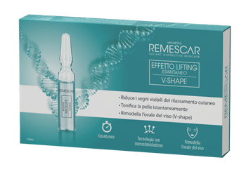 REMESCAR EFFETTO LIFTING ISTANTANEO V-SHAPE 5 FIALE X 2 ML - Pharmaleader