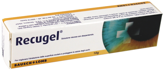 RECUGEL GEL OCULARE DEXAPANTENOLO TUBETTO 10 G - Pharmaleader