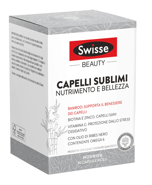 SWISSE CAPELLI SUBLIMI 30 CAPSULE - Pharmaleader