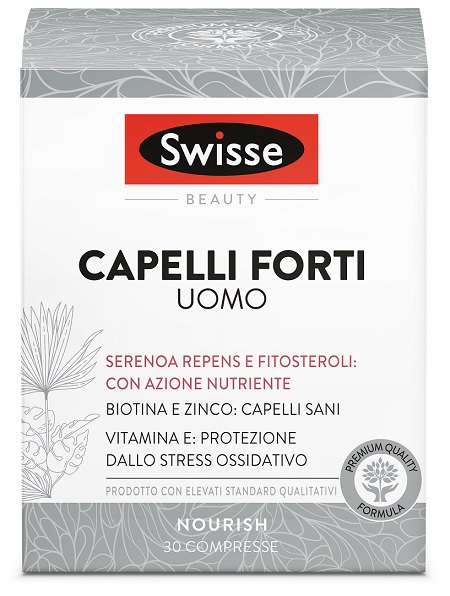 SWISSE CAPELLI FORTI UOMO 30 COMPRESSE - Pharmaleader