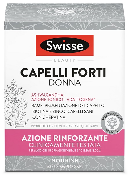 SWISSE CAPELLI FORTI DONNA 30 COMPRESSE - Pharmaleader