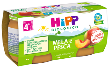 HIPP BIO OMOGENEIZZATO MELA/PESCA 2 X 80 G - Pharmaleader