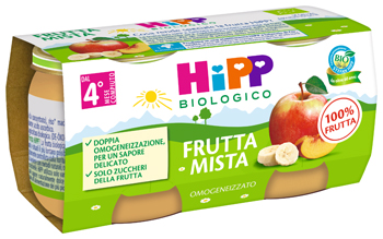 HIPP BIO OMOGENEIZZATO FRUTTA MISTA 2X80 G - Pharmaleader