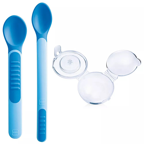 MAM HEAT SENSITIVE SPOONS & COVER 6+ MASCHIO - Pharmaleader
