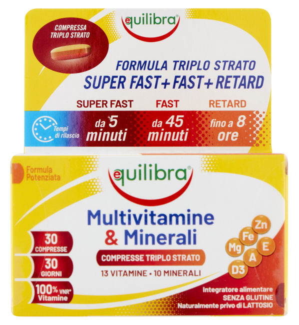 MULTIVITAMINE&MINERALI 30 COMPRESSE - Pharmaleader
