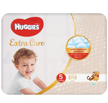 HUGGIES EXTRA CARE GRANDE 5 32 PEZZI - Pharmaleader