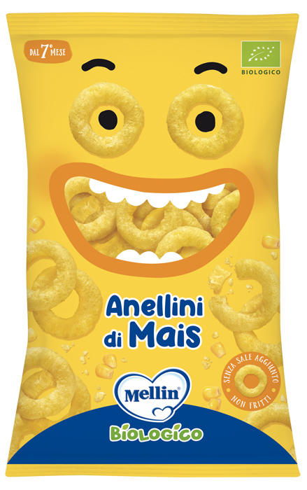 MELLIN SNACK BIO ANELLINI MAIS 15 G - Pharmaleader