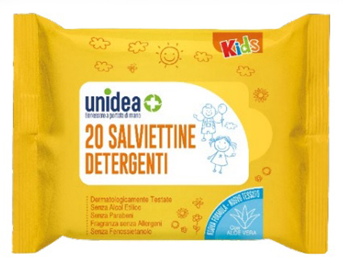 UNIDEA SALVIETTE UMIDIFICATE BABY POCKET 20 PEZZI - Pharmaleader
