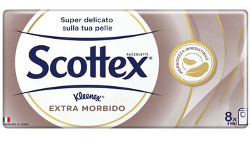 SCOTTEX EXTRA MORBIDO FAZZOLETTI 8 PEZZI - Pharmaleader