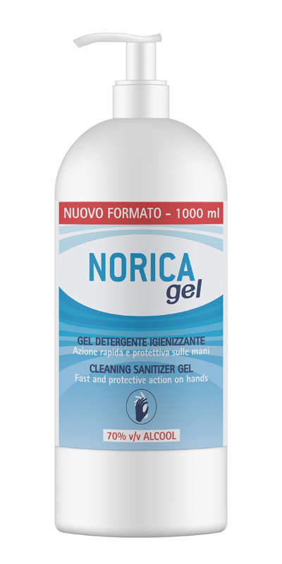 NORICA GEL DETERGENTE IGIENIZZANTE 70% ALCOOL 1000 ML - Pharmaleader