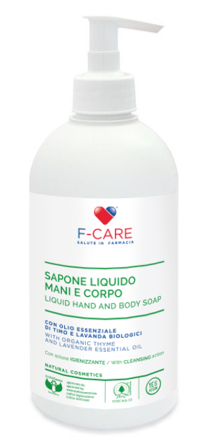 F CARE SAPONE LIQUIDO BIO IGIENIZZANTE 500 ML - Pharmaleader