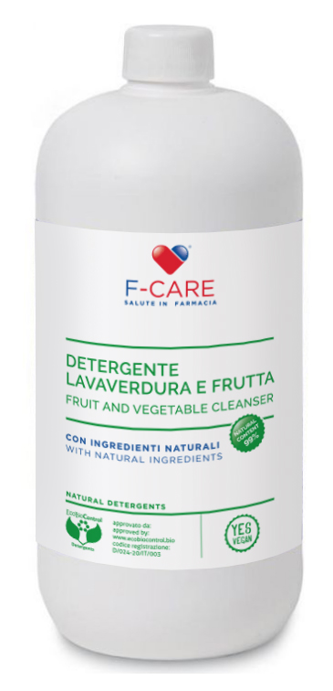 F CARE DETERGENTE VERDURA FRUTTA BIO 1000 ML - Pharmaleader