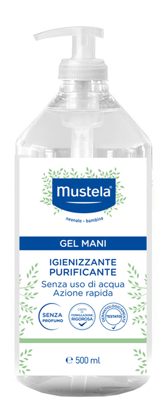 MUSTELA GEL MANI IGIENIZZANTE PURIFICANTE 500 ML - Pharmaleader