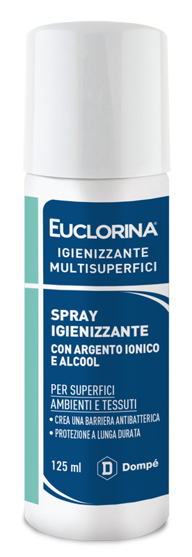 EUCLORINA IGIENIZZANTE MULTISUPERFICI SPRAY 125 ML - Pharmaleader
