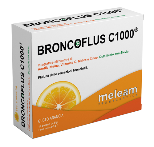 BRONCOFLUS C1000 12 BUSTINE - Pharmaleader
