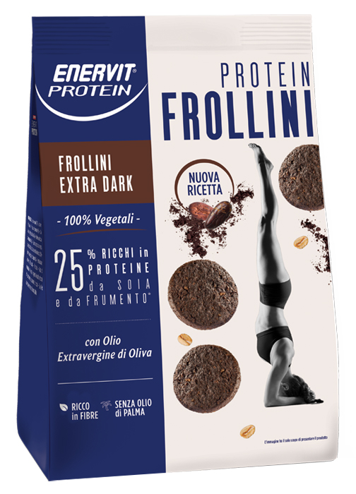 ENERVIT PROTEIN FROLLINI EXTRA DARK 200 G - Pharmaleader