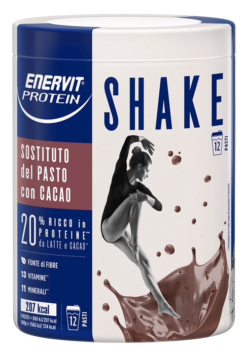 ENERVIT PROTEIN SHAKE CACAO 12 PASTI - Pharmaleader