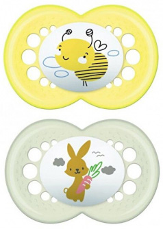 MAM SUCCHIETTO ORIGINAL 16+ SILICONE NEUTRO 2 PEZZI - Pharmaleader