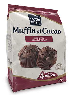 NUTRIFREE MUFFIN AL CACAO 4 X 45 G - Pharmaleader