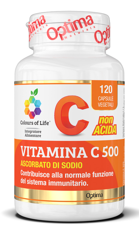 COLOURS OF LIFE VITAMINA C 500 120 CAPSULE VEGETALI 900 MG - Pharmaleader