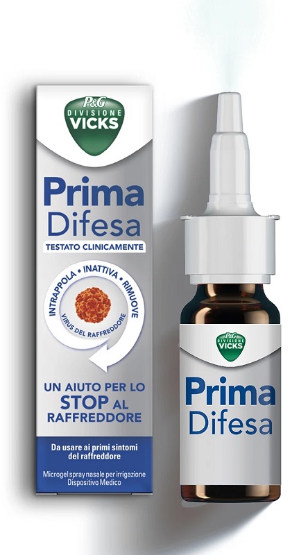 VICKS PRIMA DIFESA MICROGEL SPRAY NASALE IN MICROGEL 15 ML - Pharmaleader