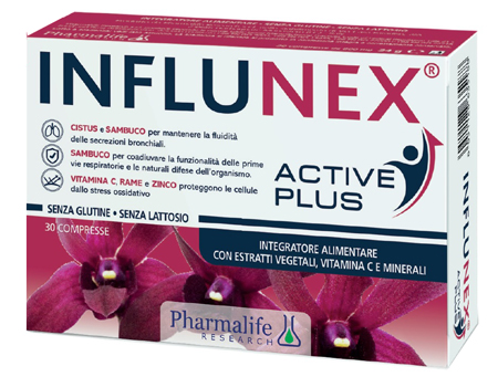 INFLUNEX ACTIVE PLUS 30 COMPRESSE - Pharmaleader