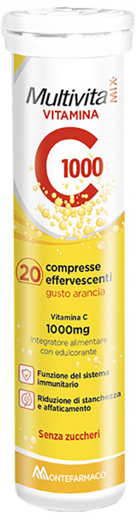 MULTIVITAMIX VIT C 1000 20 COMPRESSE EFFERVESCENTI - Pharmaleader