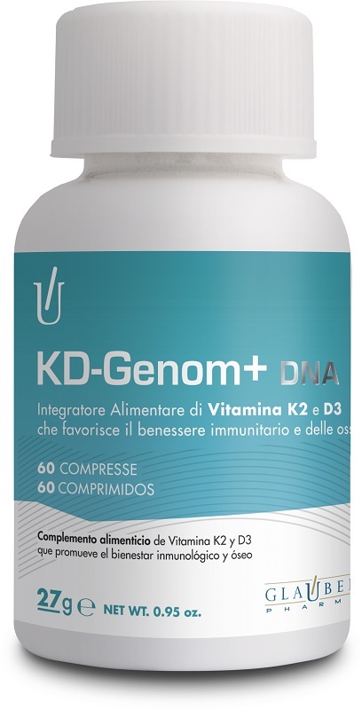 GLAUBER PHARMA KD-GENOM+ DNA 60 COMPRESSE - Pharmaleader