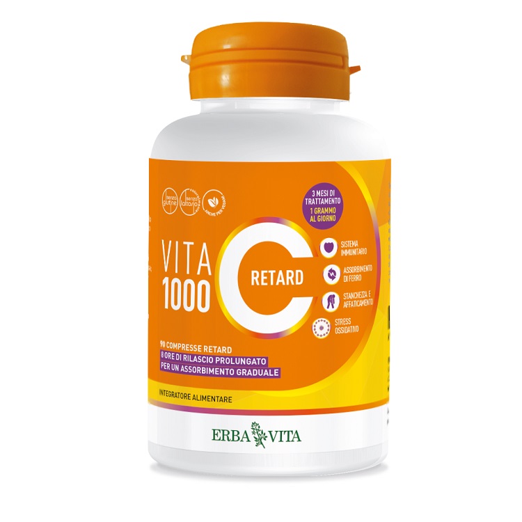 VITA C 1000 RETARD 90 COMPRESSE - Pharmaleader
