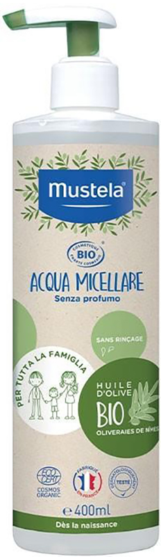 MUSTELA ACQUA MICELLARE BIO 400 ML - Pharmaleader