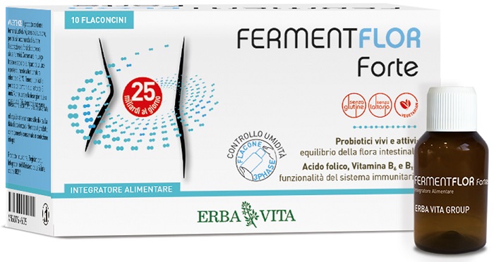 FERMENTFLOR FORTE 10 FLACONCINI - Pharmaleader