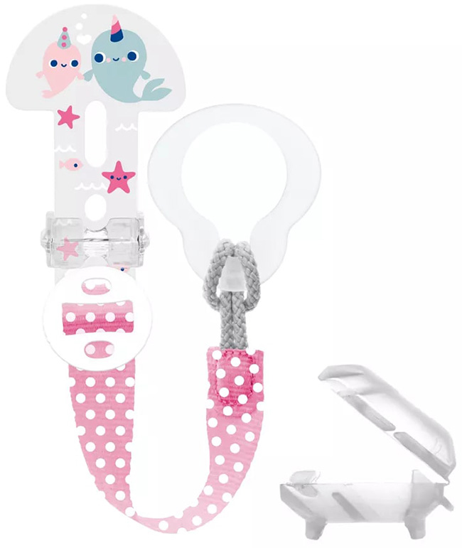 MAM CLIP IT&COVER PORTASUCCHIETTO 0+ FEMMINA - Pharmaleader