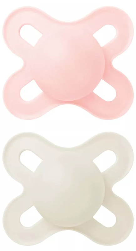 MAM SUCCHIETTO ORIGINAL START 0-2 MESI SILICONE FEMMINA 2 PEZZI - Pharmaleader