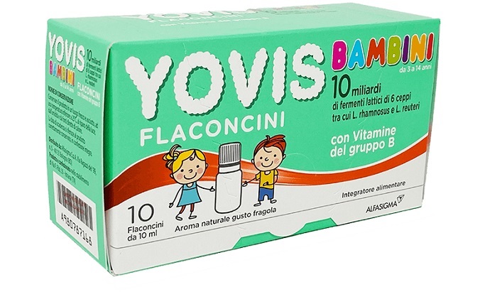 YOVIS BAMBINI FRAGOLA 10 FLACONCINI DA 10 ML - Pharmaleader