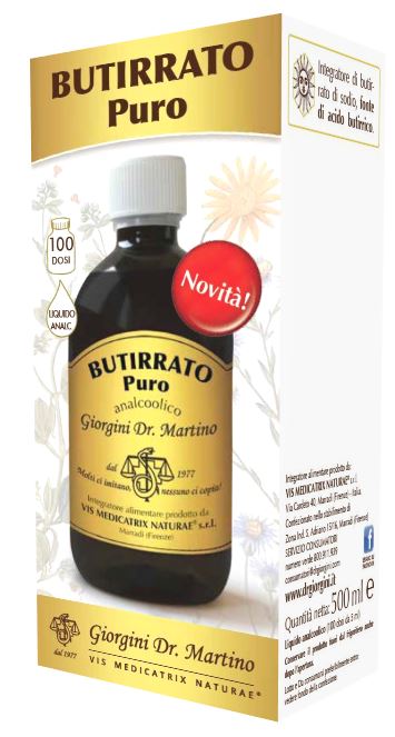 BUTIRRATO PURO LIQUIDO ANALCOLICO 500 ML - Pharmaleader