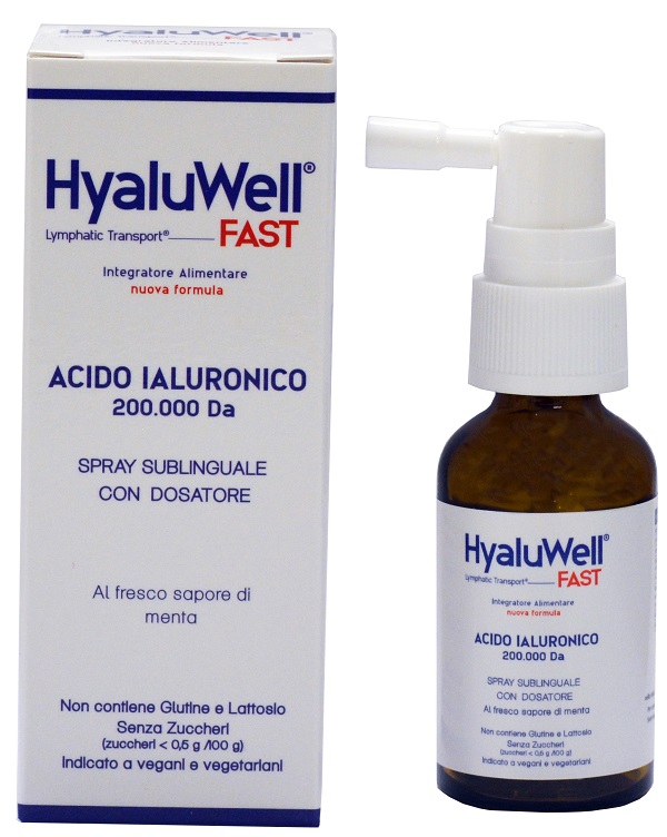 HYALUWELL FAST SPRAY SUBLINGUALE 20 ML - Pharmaleader