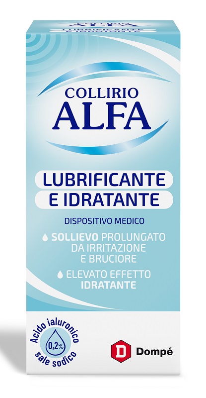 COLLIRIO ALFA LUBRIFICANTE/IDRATANTE 10 ML - Pharmaleader