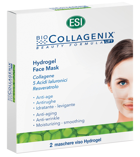ESI BIOCOLLAGENIX HYDROGEL FACE MASK 2 PEZZI - Pharmaleader