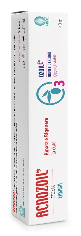 ACNOZOIL CREMA RIPARA E RIGENERA LA CUTE TRATTAMENTO ACNE 40 ML - scad.09/2025 - Pharmaleader