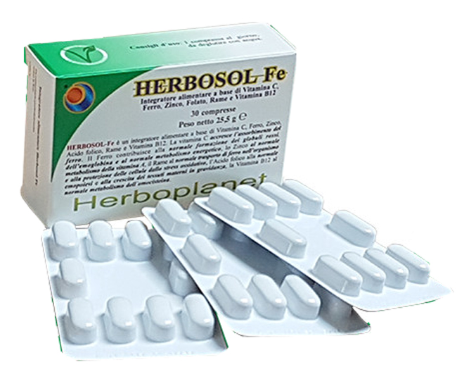 HERBOSOL FE 30 COMPRESSE - Pharmaleader