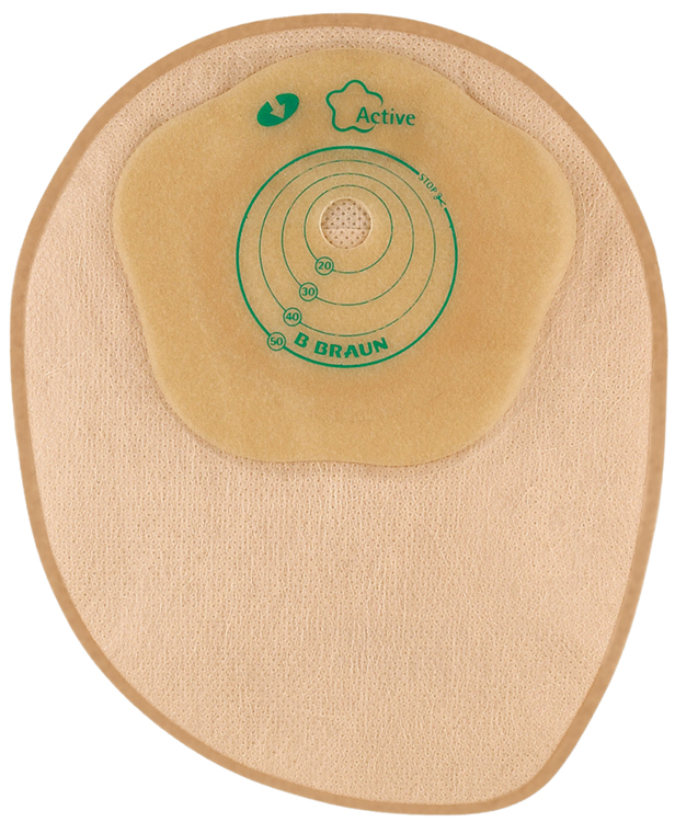 SACCA COLOSTOMIA FLEXIMA ACTIVE MIDI BEIGE FINESTRA ISPEZIONABILE RITAGLIABILE 15-50MM 30 PEZZI - Pharmaleader