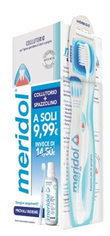 SPECIAL PACK MERIDOL COLLUTORIO 400 ML + SPAZZOLINO MORBIDO - Pharmaleader