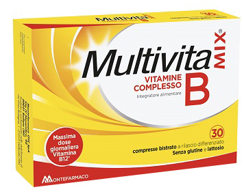 MULTIVITAMIX VIT COMPLESSO B 30 COMPRESSE BISTRATO - Pharmaleader