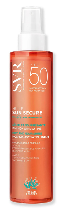 SUN SECURE HUILE SECHE SPF50+ NUOVA FORMULA 200 ML - Pharmaleader